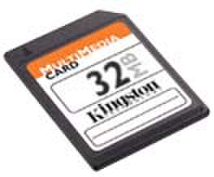 Kingston Technology 32MB multimedia card 0.03125GB memory card