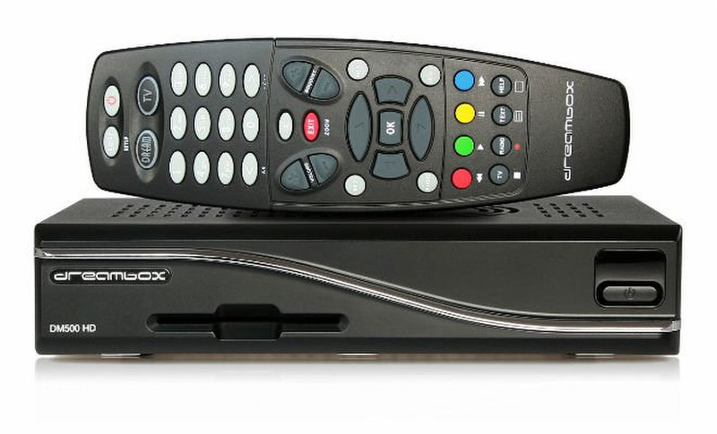 Dreambox DM 500 HD Schwarz TV Set-Top-Box