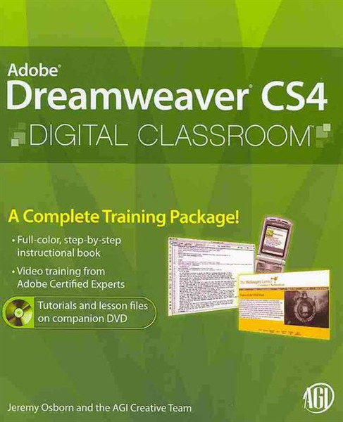 Wiley Dreamweaver CS4 Digital Classroom with Site Seeing Set