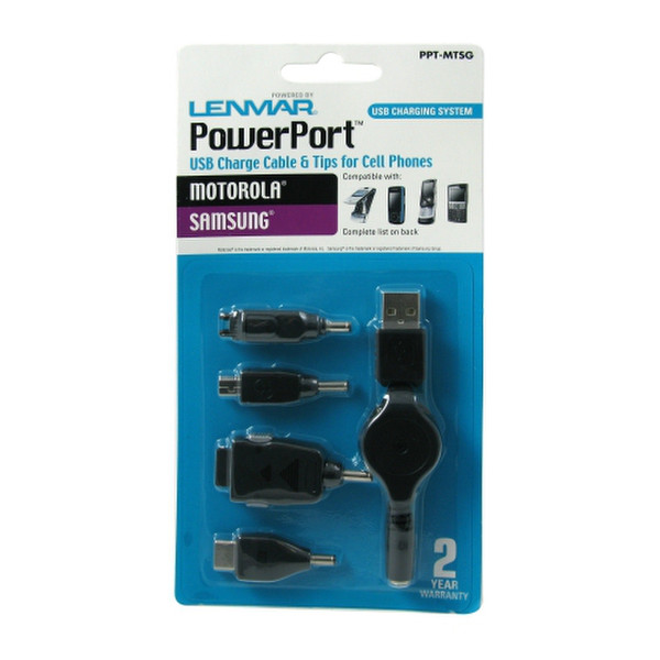 Lenmar PPT-MTSG USB Schwarz Kabelschnittstellen-/adapter