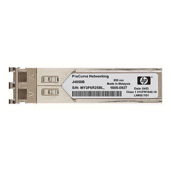 Hewlett Packard Enterprise X121 1G SFP LC LX Rmkt SFP 1000Mbit/s 1310nm Single-mode