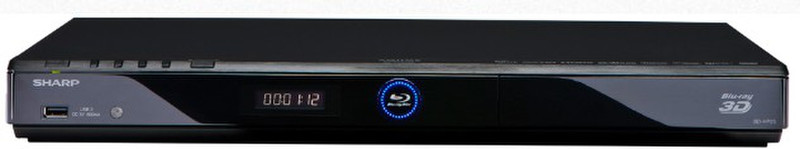 Sharp BD-HP25S Blu-Ray player 3D Черный Blu-Ray плеер