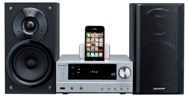 Sharp XL-HF201PHS Micro set 100W Black home audio set