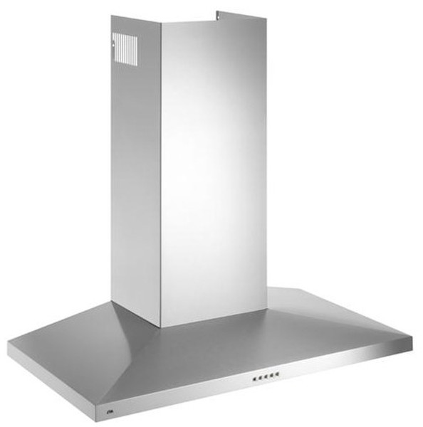 ETNA A4424LRVS Wall-mounted 669m³/h Stainless steel cooker hood