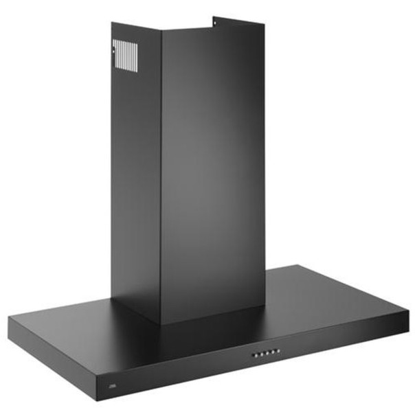 ETNA A4464LZT Wall-mounted 669m³/h Black cooker hood