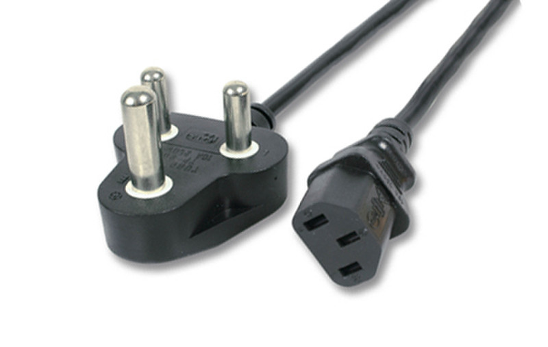 Neklan 2020338 1.8m C13 coupler C5 coupler Black power cable