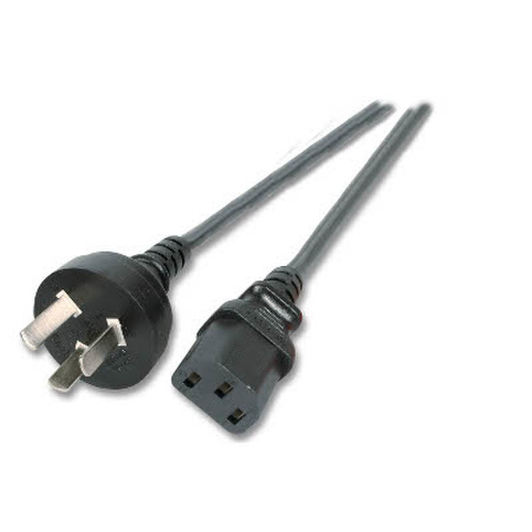 Neklan 2020366 1.8м C13 coupler Черный кабель питания