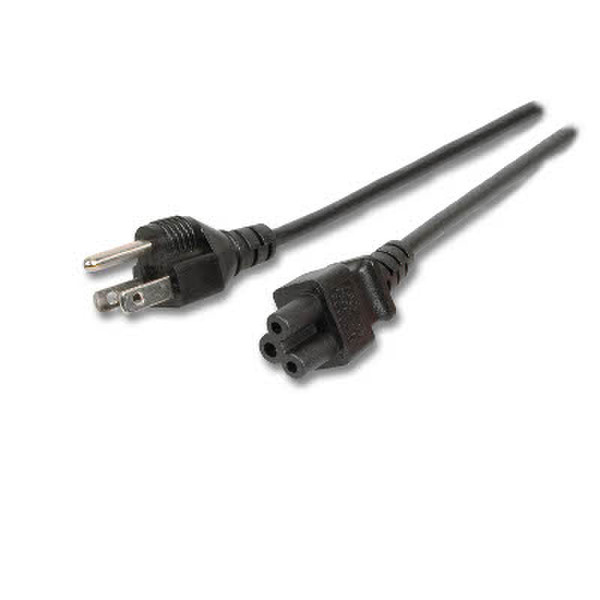 Neklan 2020394 1.8m C5 coupler Black power cable