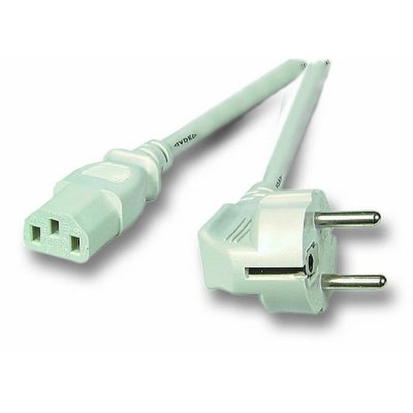 Neklan 2020567 2.5m C13 coupler Grey power cable