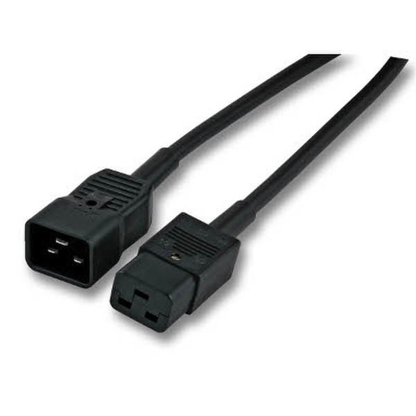 Neklan 2020792 5m C19 coupler C20 coupler Black power cable