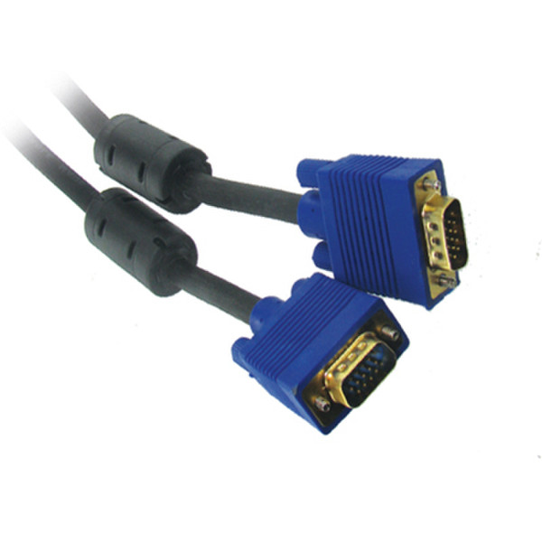 Neklan 2050523 10м VGA (D-Sub) VGA (D-Sub) Черный, Синий VGA кабель