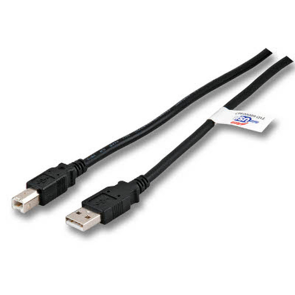 Neklan 1.8m USB 2.0 A-B 1.8м USB A USB B Черный
