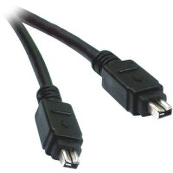 Neklan 1m IEEE 1394 1м Черный FireWire кабель