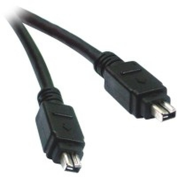 Neklan 4.5m IEEE 1394 4.5m Schwarz Firewire-Kabel