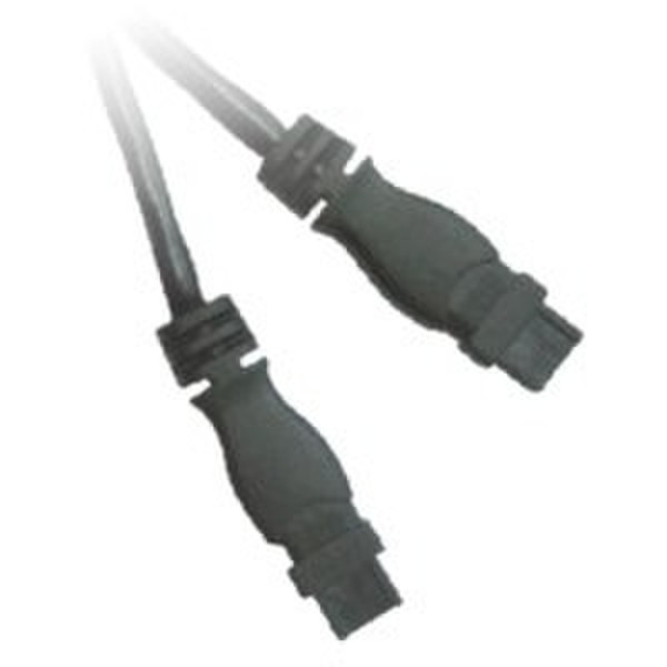 Neklan 1.8m IEEE 1394 1.8m Black firewire cable