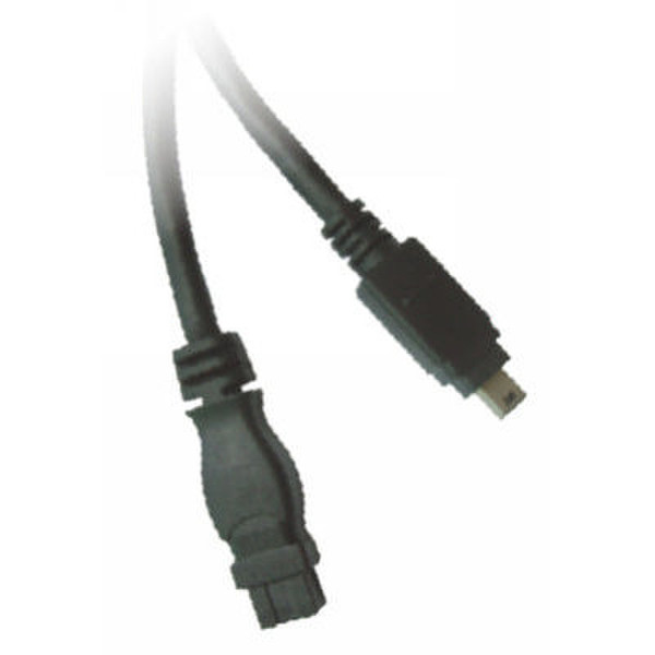 Neklan 1.8m IEEE 1394 1.8м Черный FireWire кабель