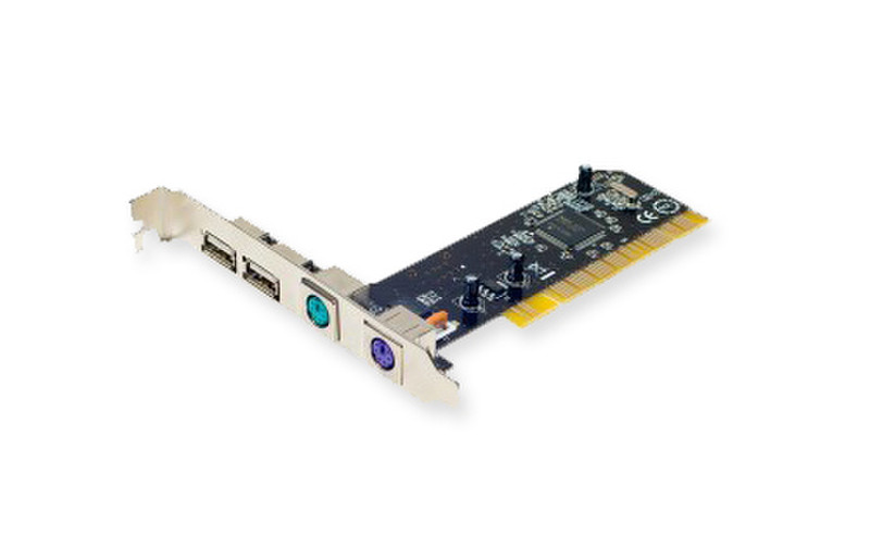 Neklan USB - PS/2 PCI Card Внутренний USB 2.0 интерфейсная карта/адаптер