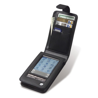 Belkin Leather Flip Case for Sony Clie T-Series Leather Black