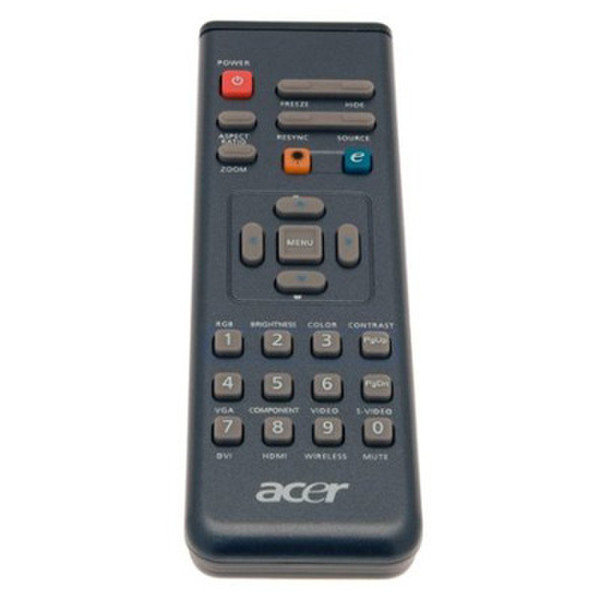 Acer VZ.J8700.001 IR Wireless Black remote control