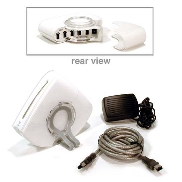 Belkin FireWire 6-Port Hub 400Mbit/s White interface hub