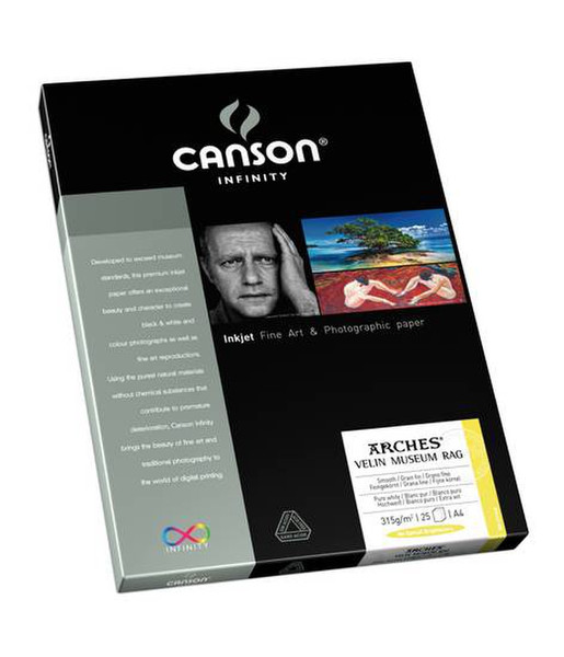 Canson Arches Velin Museum Rag Matte inkjet paper