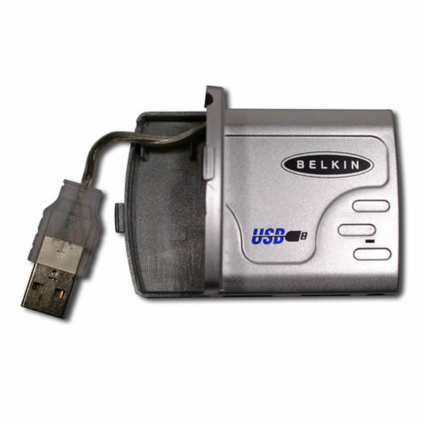 Belkin USB 4-Port Compact Hub 12Мбит/с хаб-разветвитель