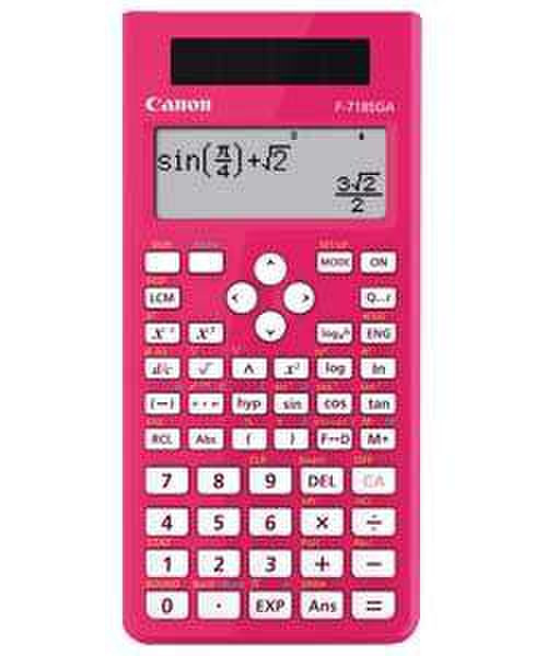 Canon F-718SGA Pocket Scientific calculator Pink