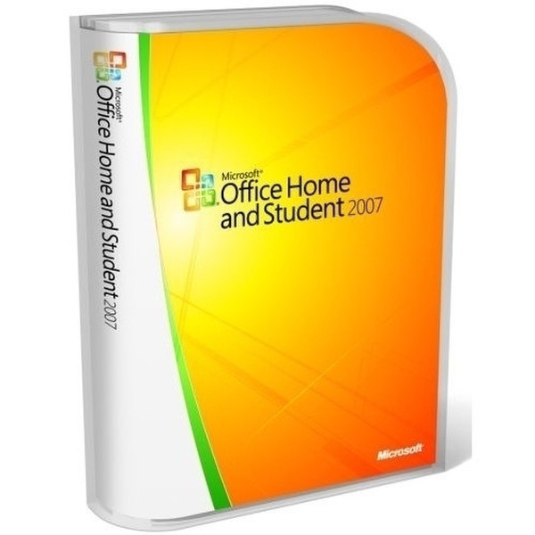 Microsoft Office Home and Student 2007, WIN, CD, ITA Italian