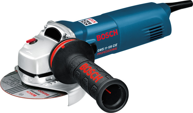 Bosch GWS 11-125 CIE 1100Вт 11000об/мин 125мм 2000г угловая шлифмашина