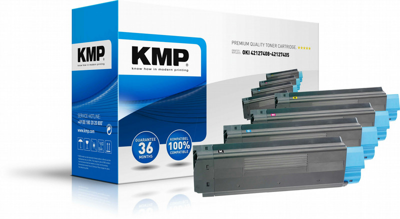 KMP O-T4 Cartridge 5000pages Black,Cyan,Magenta,Yellow