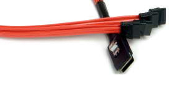 LSI -8087-SATA-1M 1m SATA Rot SATA-Kabel