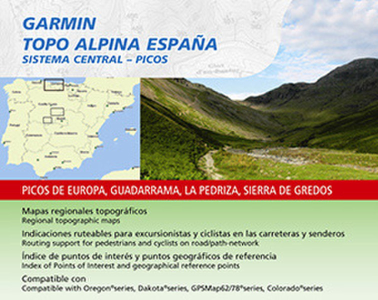 Garmin Alpina Espana - Sistema Central - Picos