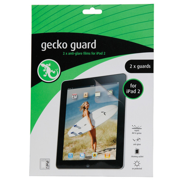 Gecko GG700056 iPad 2 2Stück(e) Bildschirmschutzfolie