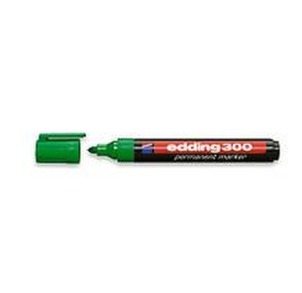 Edding 300 Зеленый 10шт перманентная маркер