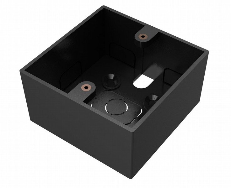 Vision TC2 BACKBOX1GBL Black outlet box