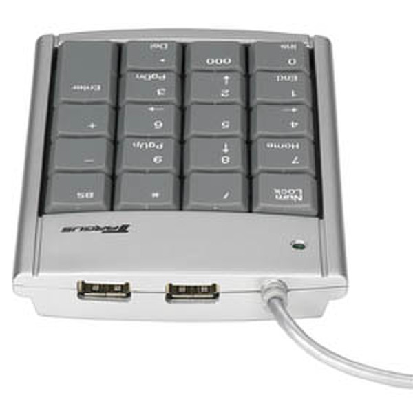 Targus USB MINI KEYPAD WITH HUB USB Tastatur