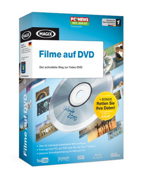 Magix Filme auf DVD