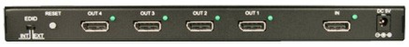 Lindy DisplayPort Splitter 1:4 DisplayPort видео разветвитель