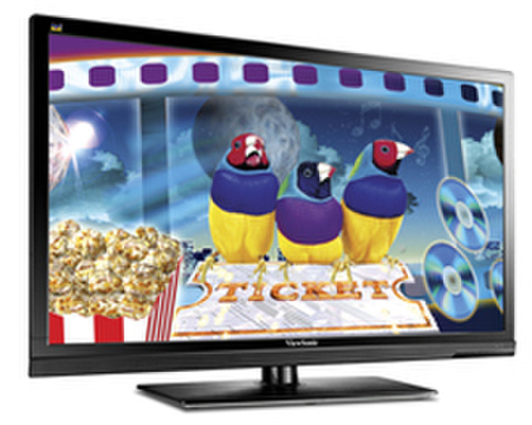 Viewsonic 32'' LED VT3250LED FullHD 32Zoll Full HD 3D Schwarz LCD-Fernseher
