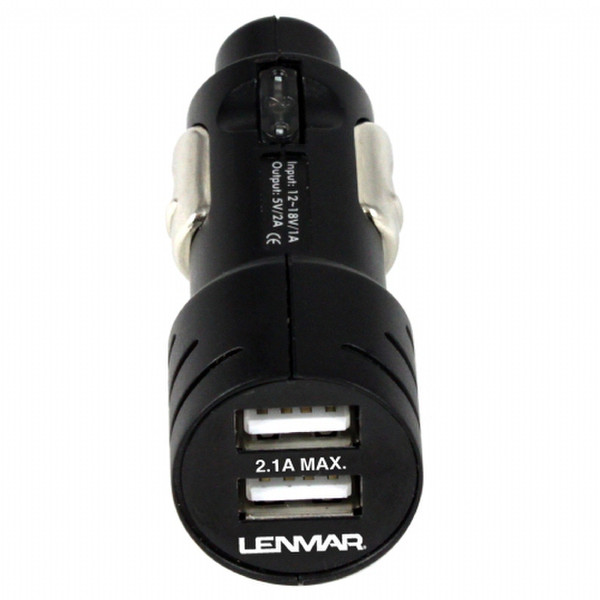 Lenmar AIDCU2 Авто Черный зарядное для мобильных устройств