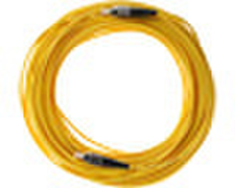 Spaun 815034 4м Желтый оптиковолоконный кабель