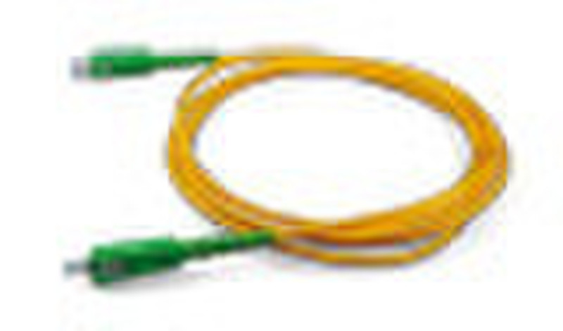 Spaun 815007 1m Gelb Glasfaserkabel