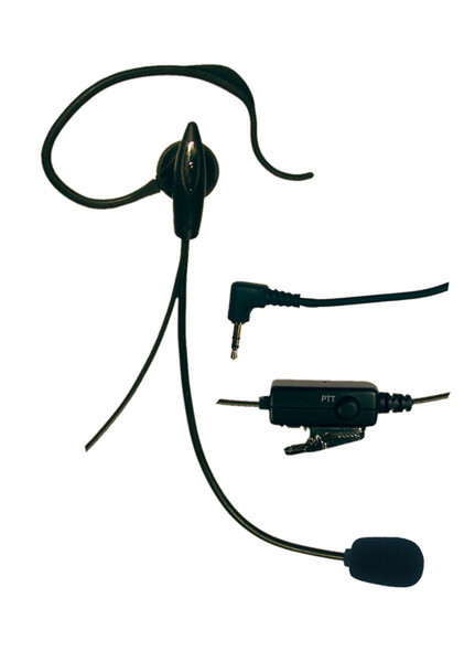Albrecht AE 37 2.5 mm Monaural In-ear Black headset