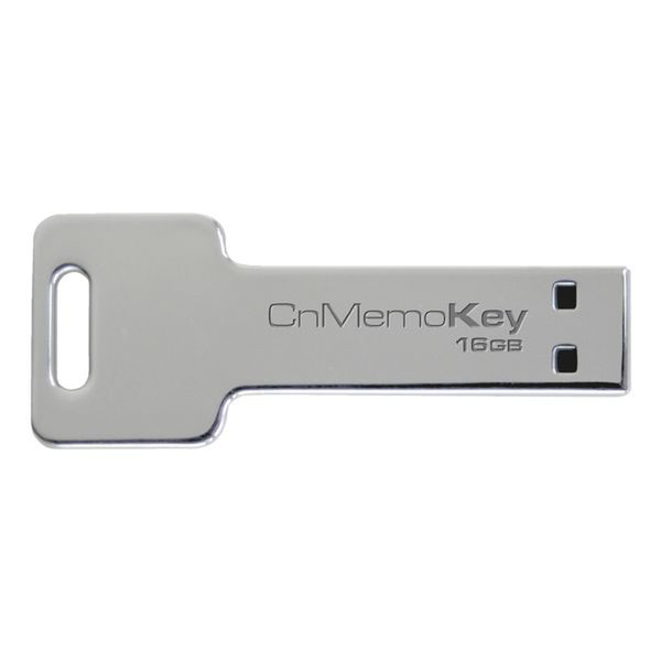 CnMemory CnMemoKey 16GB 16ГБ USB 2.0 Type-A Cеребряный USB флеш накопитель