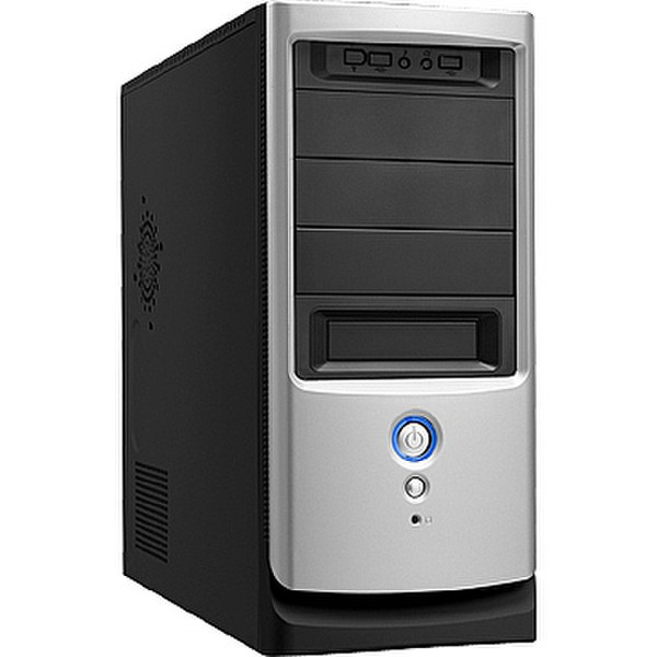 Linkworld 321-59 Micro-Tower 420W Black,Silver