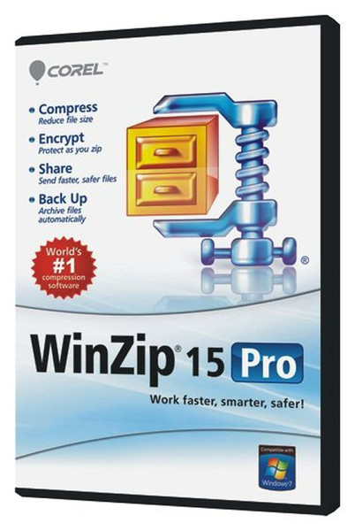 Globell WinZip 15 Pro, 1Y, 200-499u