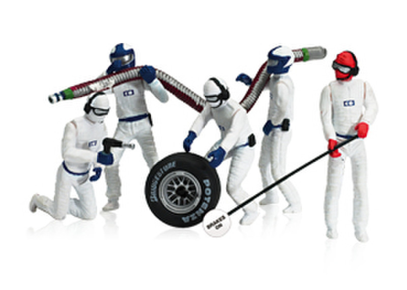 Carrera Set of figures, mechanics white-blue
