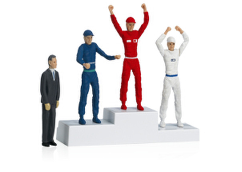 Carrera Winner‘s rostrum with set of figures