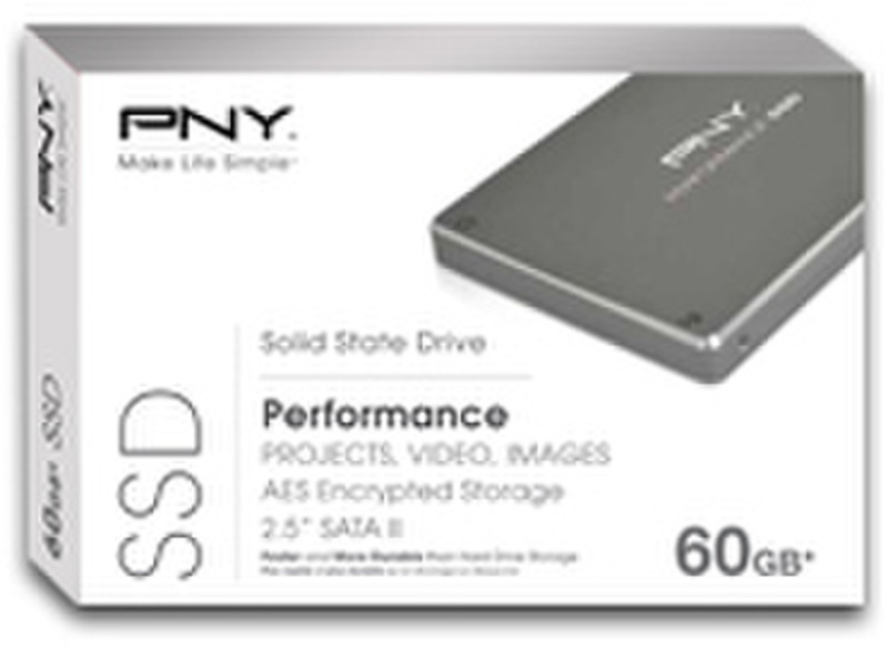 PNY Performance SSD 60GB Serial ATA II