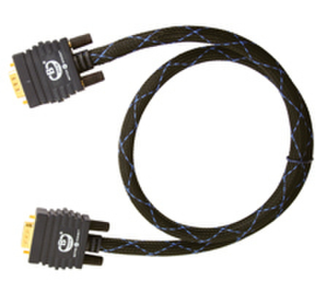 B-Tech BTXLR15-008 0.8м VGA (D-Sub) VGA (D-Sub) Черный VGA кабель